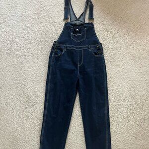 Dark Denim Overalls